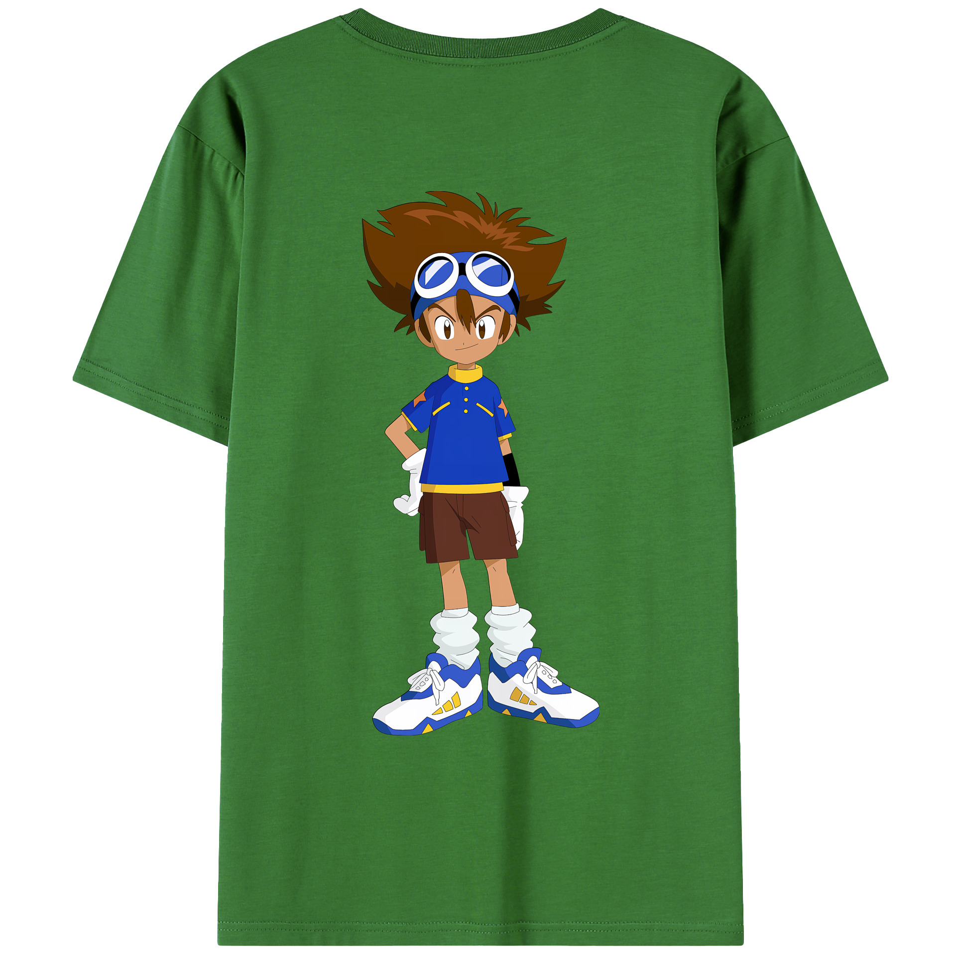 （画像用） Digimon デジタルモンスター/デジモン レディース半袖Tシャツ(バックプリント)